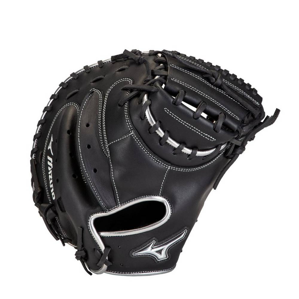 Panske Catchers Mitt Mizuno MVP Prime SE 34" Baseball Čierne/Strieborne Vypredaj YWNH08439